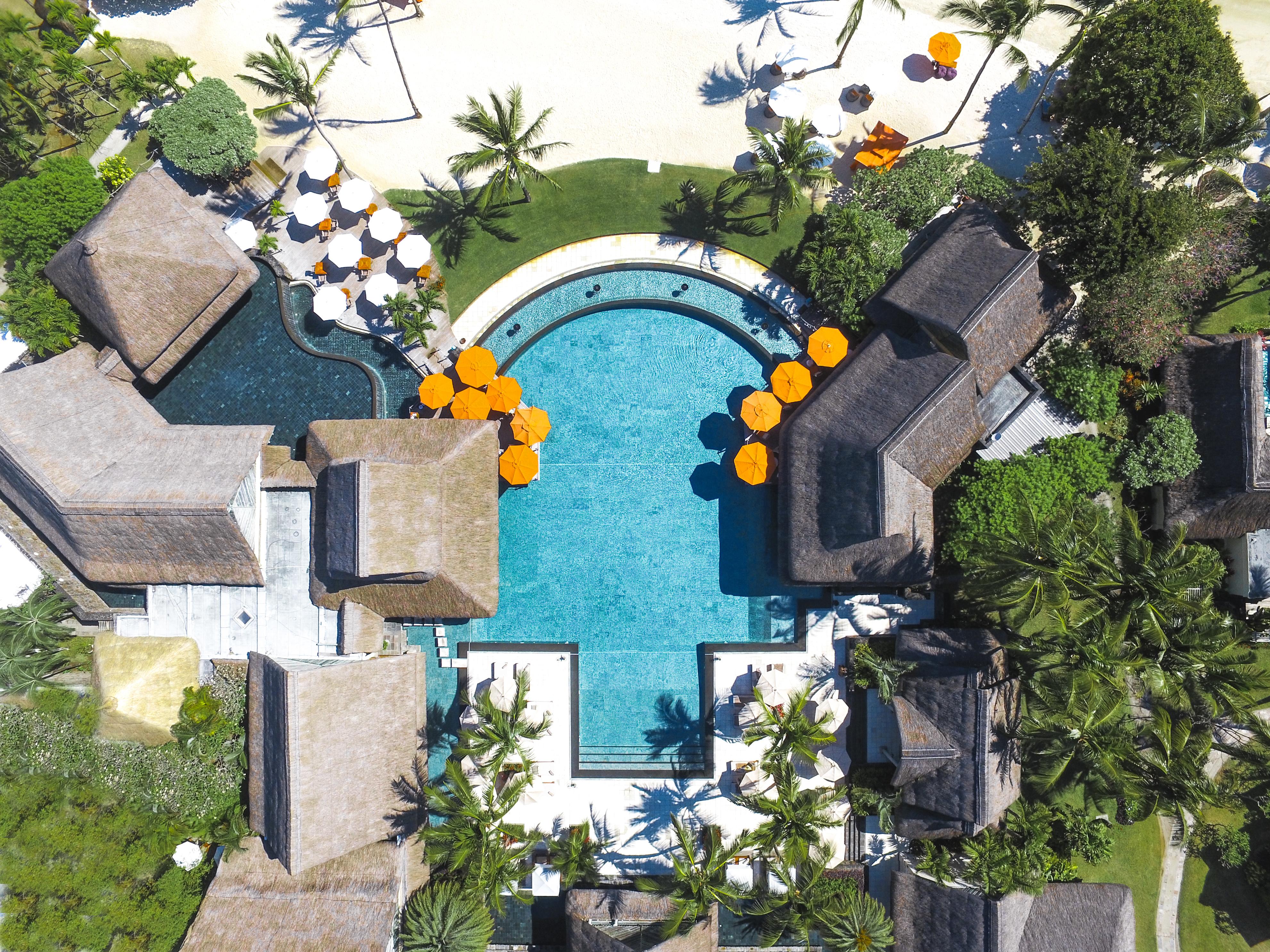 คอนสแตนซ์ ปริ้นซ์ โมริซ Hotel ป๊อสเตอ เด ฟลัคว์ ภายนอก รูปภาพ Aerial view of the resort